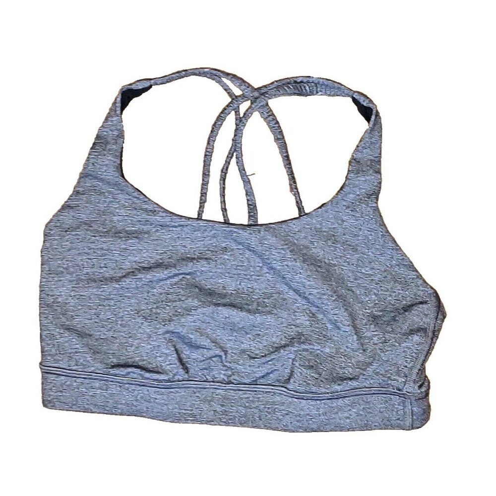 Lululemon Energy Bra Gray Womens Size 6